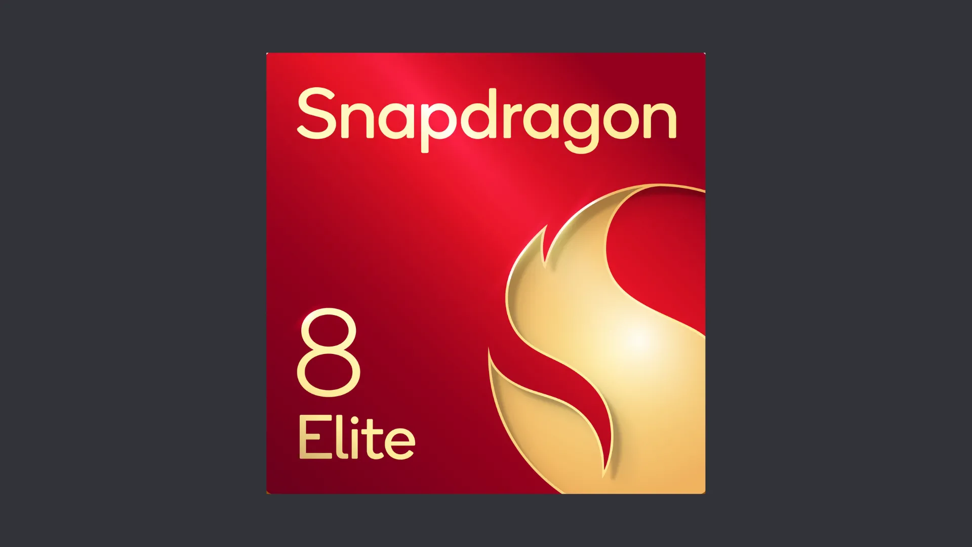 Biểu tượng chip xử lý Snapdragon 8 Elite for Galaxy của Qualcomm.