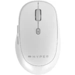 Chuột Hyper HyperSpace Bluetooth trên bàn làm việc, thể hiện thiết kế nhỏ gọn cho du lịch.