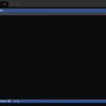 Giao diện đơn giản của Microsoft Edit với các menu File, Edit, View, Help