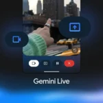 Giao diện ứng dụng Gemini trên Android hiển thị chế độ Gemini Live