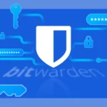 Logo BitWarden biểu tượng cho giải pháp quản lý mật khẩu an toàn