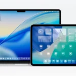 MacBook hiển thị hệ điều hành macOS 26 Tahoe mới