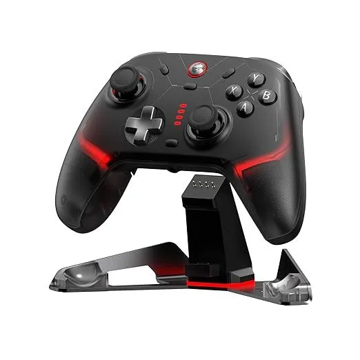 Tay cầm không dây GameSir Cyclone 2 màu trắng.