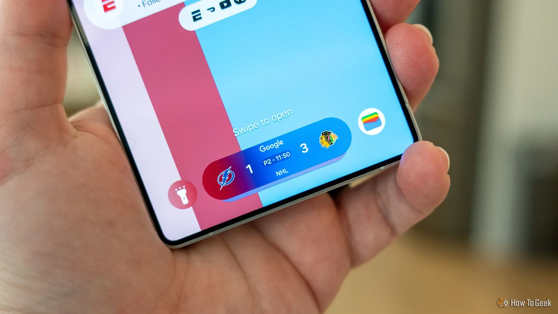 Thanh Now Bar trên điện thoại Samsung hiển thị thông tin Chế độ Không làm phiền (DND) trong One UI 8