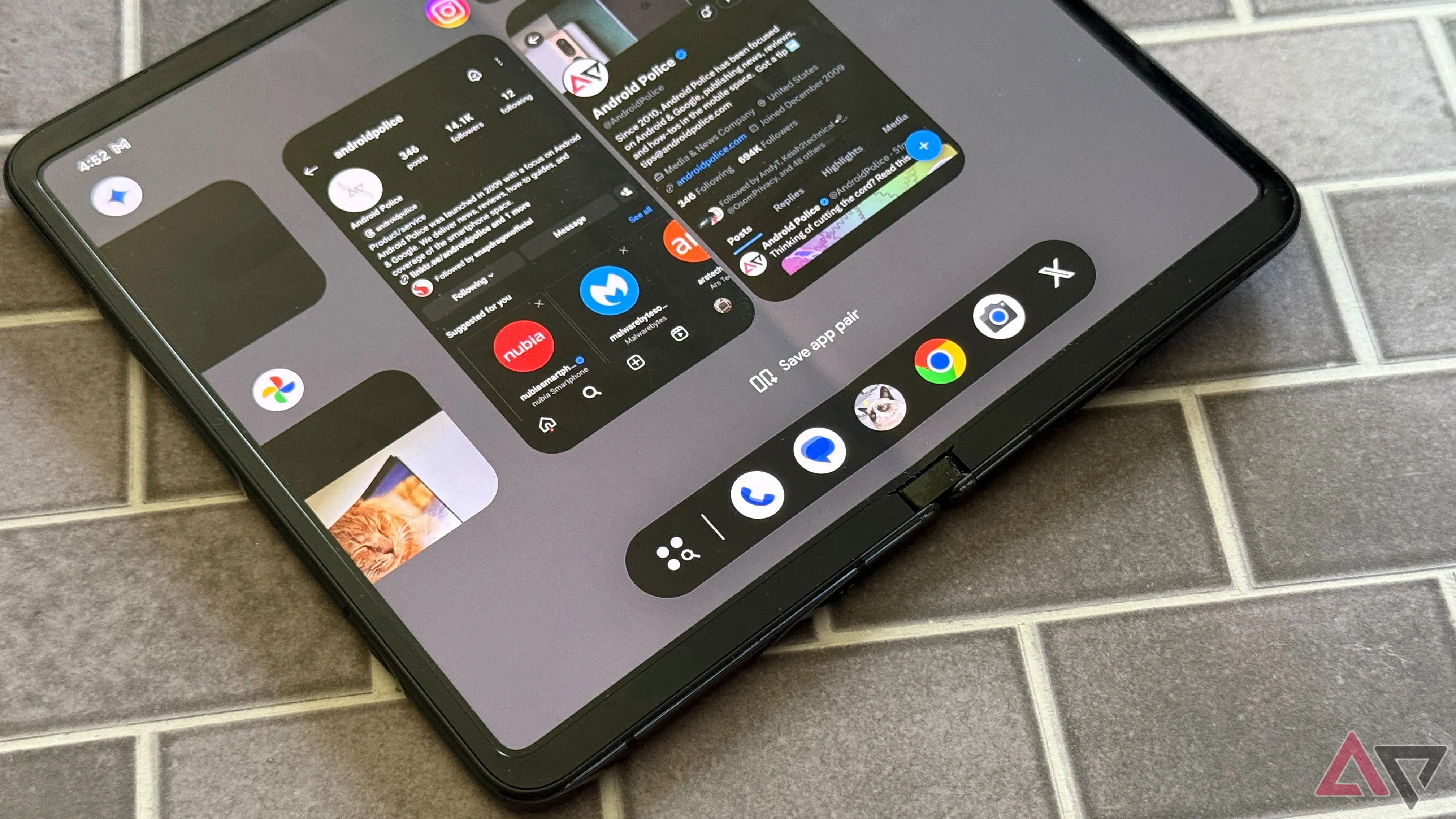 Thiết lập ghép cặp ứng dụng trên Google Pixel Fold