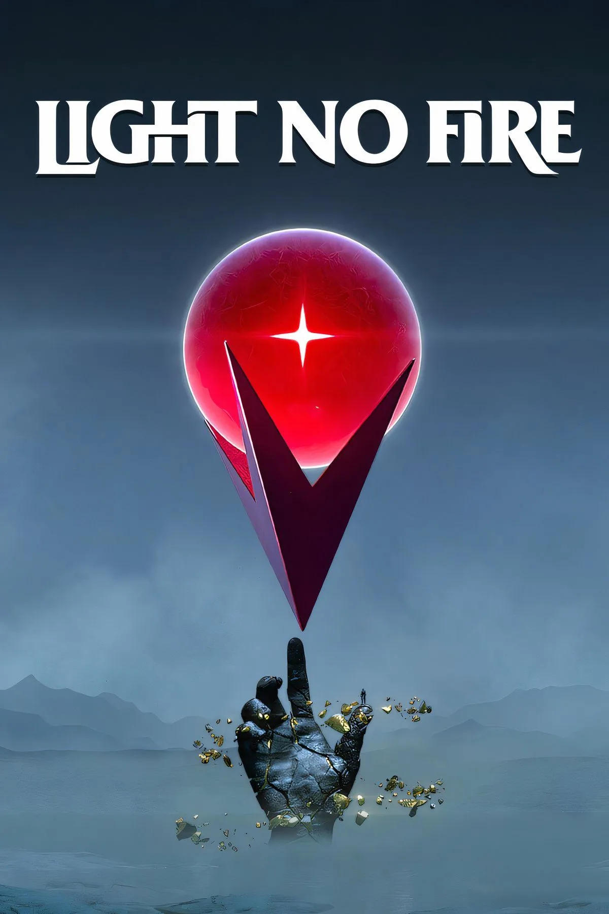 Ảnh bìa game Light No Fire với sinh vật kỳ ảo bay lượn trên hành tinh rộng lớn, thể hiện thế giới mở độc đáo