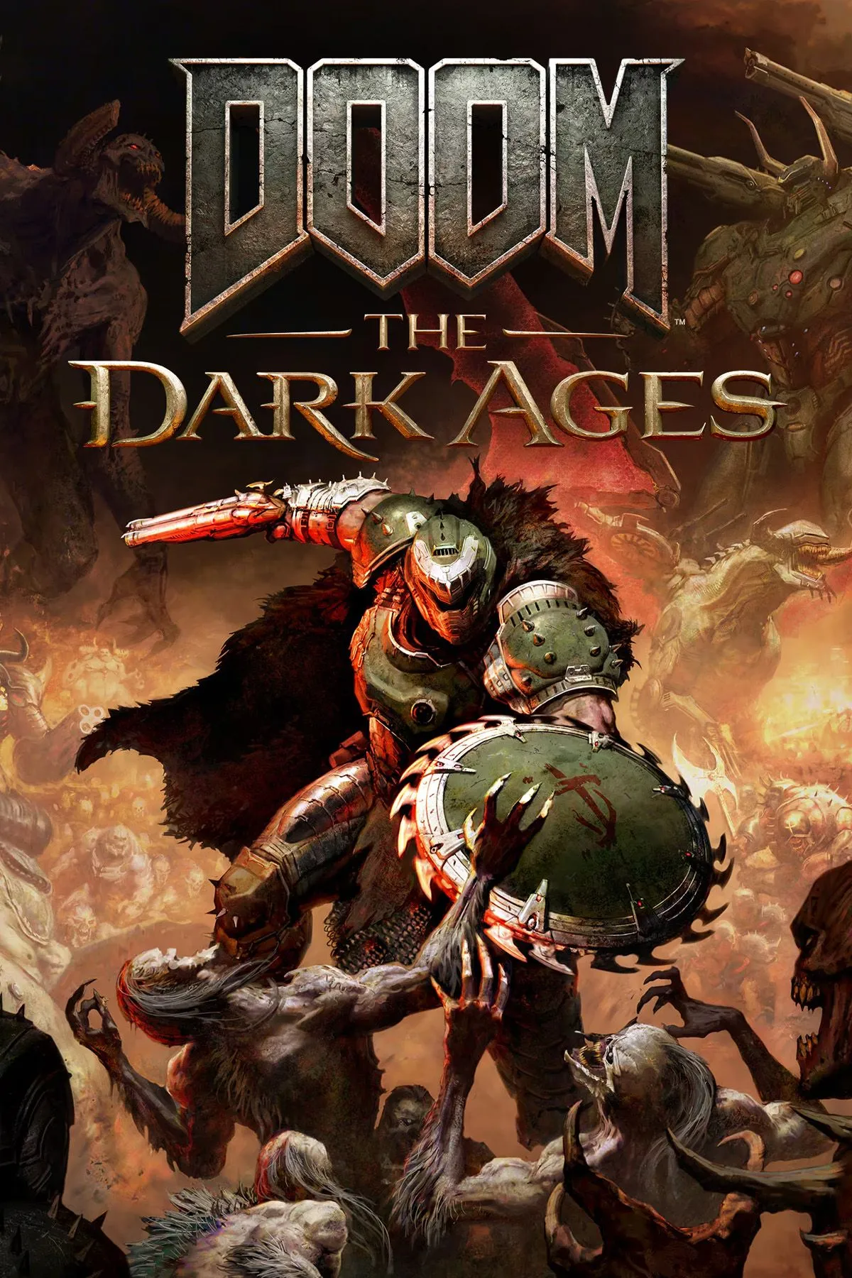 Bìa game Doom: The Dark Ages, thể hiện sự đổi mới nhưng vẫn giữ bản chất game Doom