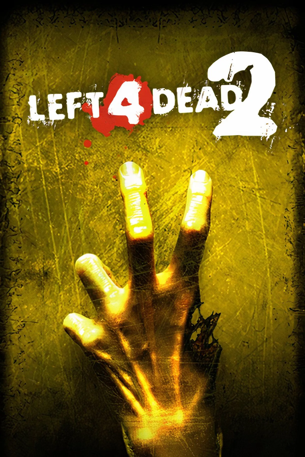 Bốn người chơi đối mặt với lũ zombie khổng lồ trong Left 4 Dead 2.
