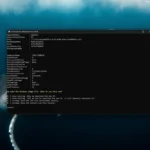 Cửa sổ Windows Terminal hiển thị lệnh cài đặt lại Windows 11 trên ổ đĩa mới.