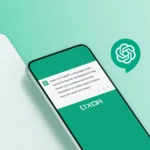 Giao diện ChatGPT trên nền máy tính, biểu tượng cho sức mạnh AI của OpenAI