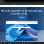 Giao diện trang web Get to Know Microsoft Edge với các tính năng mới và AI được giới thiệu
