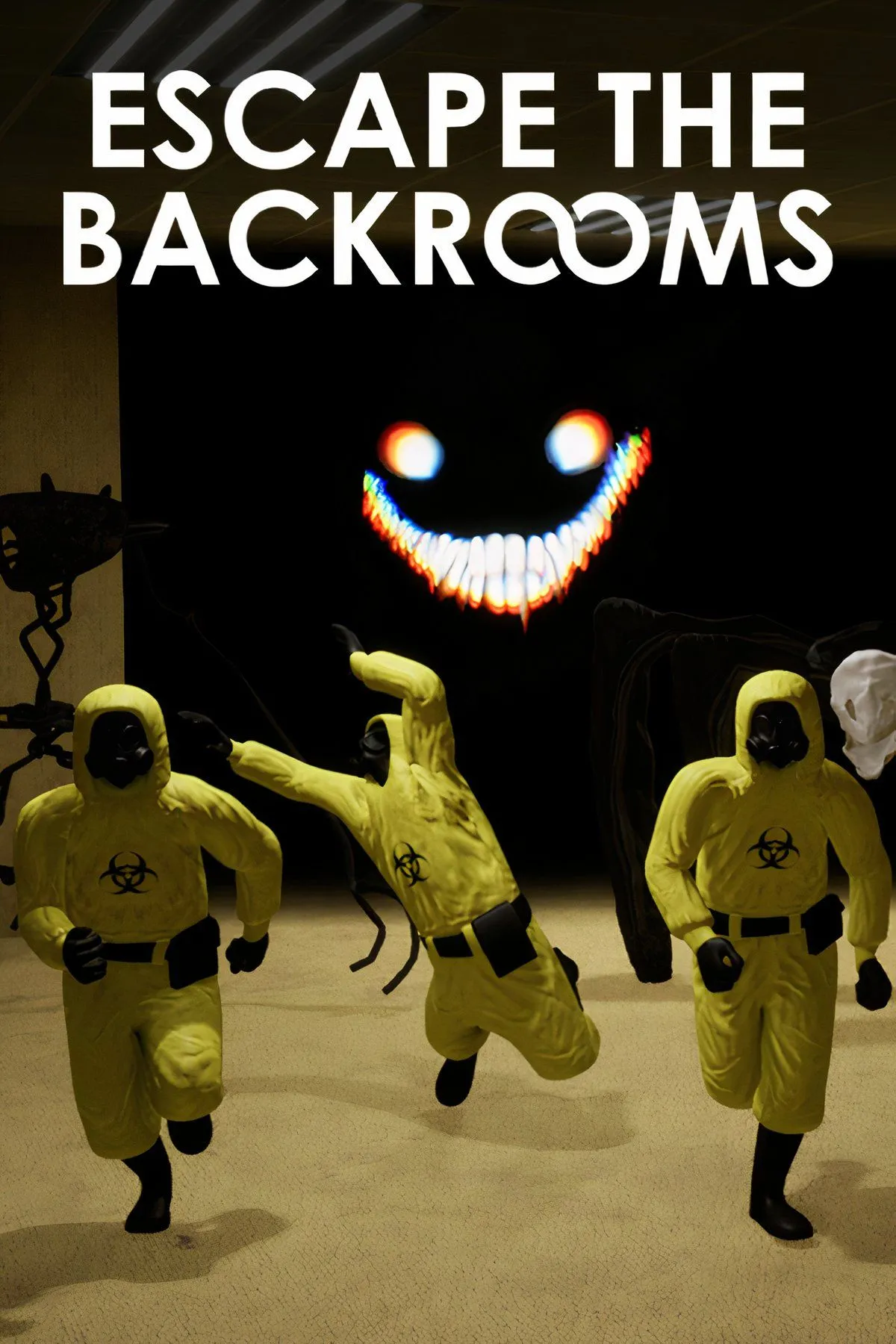 Hình ảnh không gian bí ẩn trong game kinh dị Escape the Backrooms