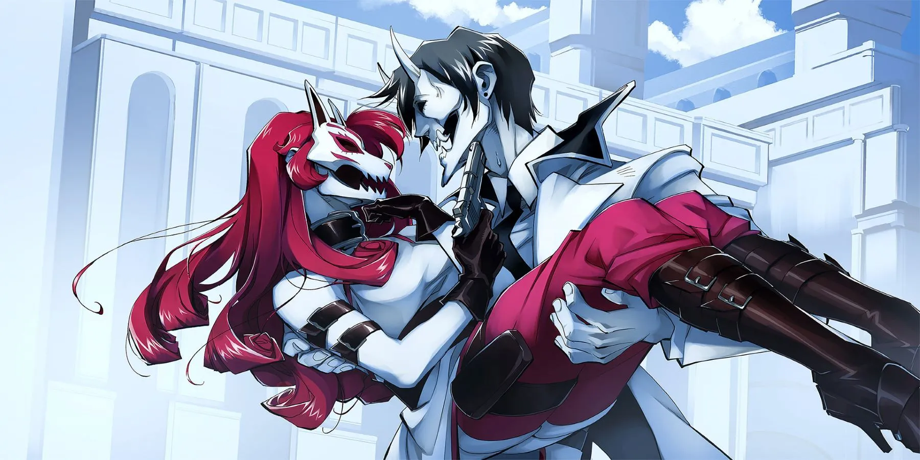 Hình ảnh từ game indie Neon White, đại diện cho những tựa game độc lập chất lượng cao.