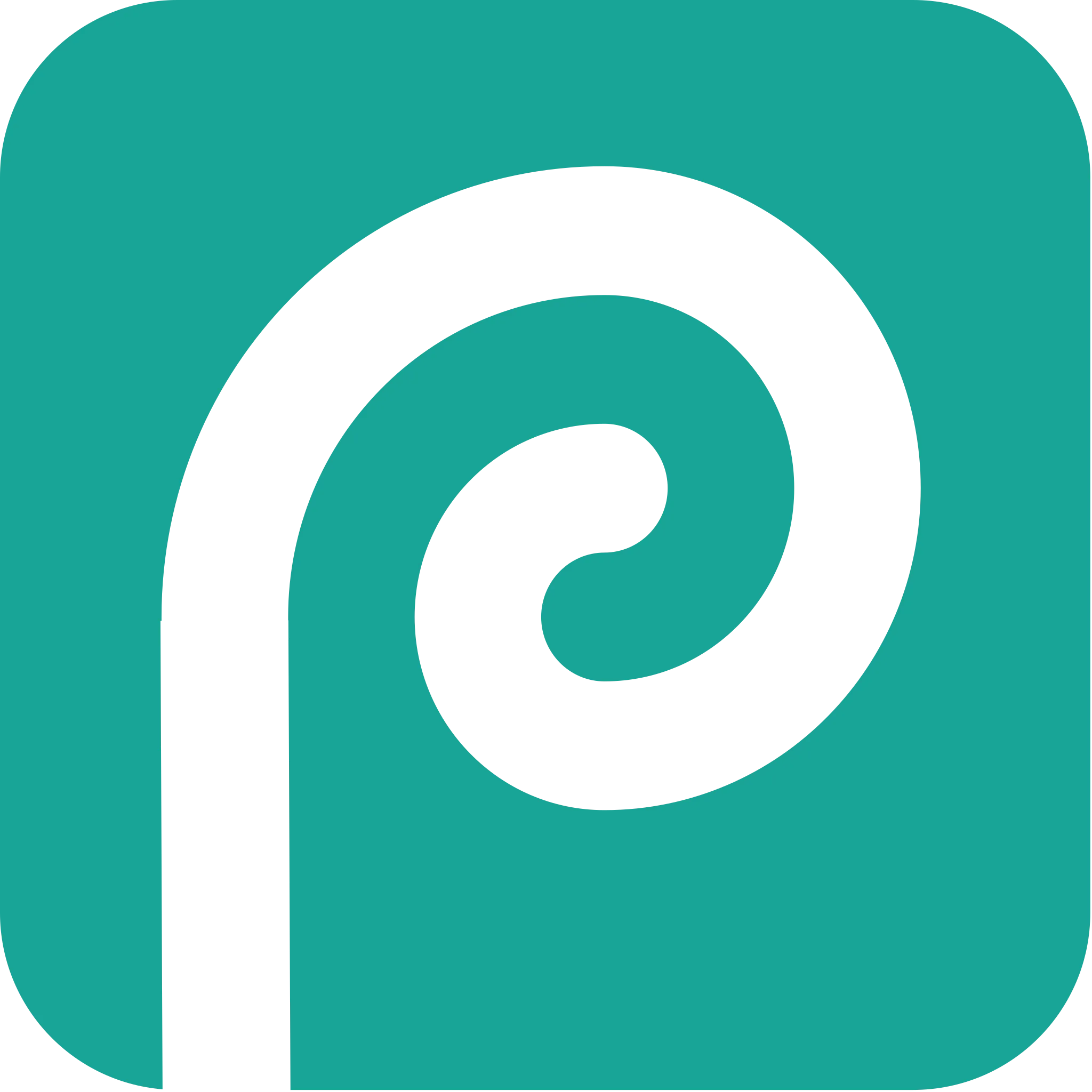 Logo chính thức của Photopea, hiển thị chữ &quot;Photopea&quot; màu xanh và đỏ với biểu tượng mắt kính