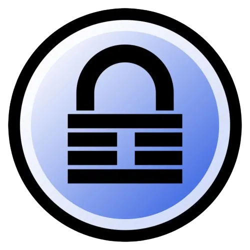Logo chính thức của trình quản lý mật khẩu mã nguồn mở KeePass.