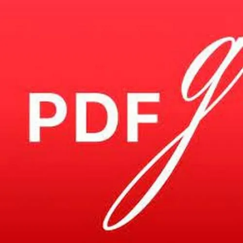 Logo của phần mềm PDFgear, hiển thị chữ &quot;PDFgear&quot; với biểu tượng hình tài liệu và bút