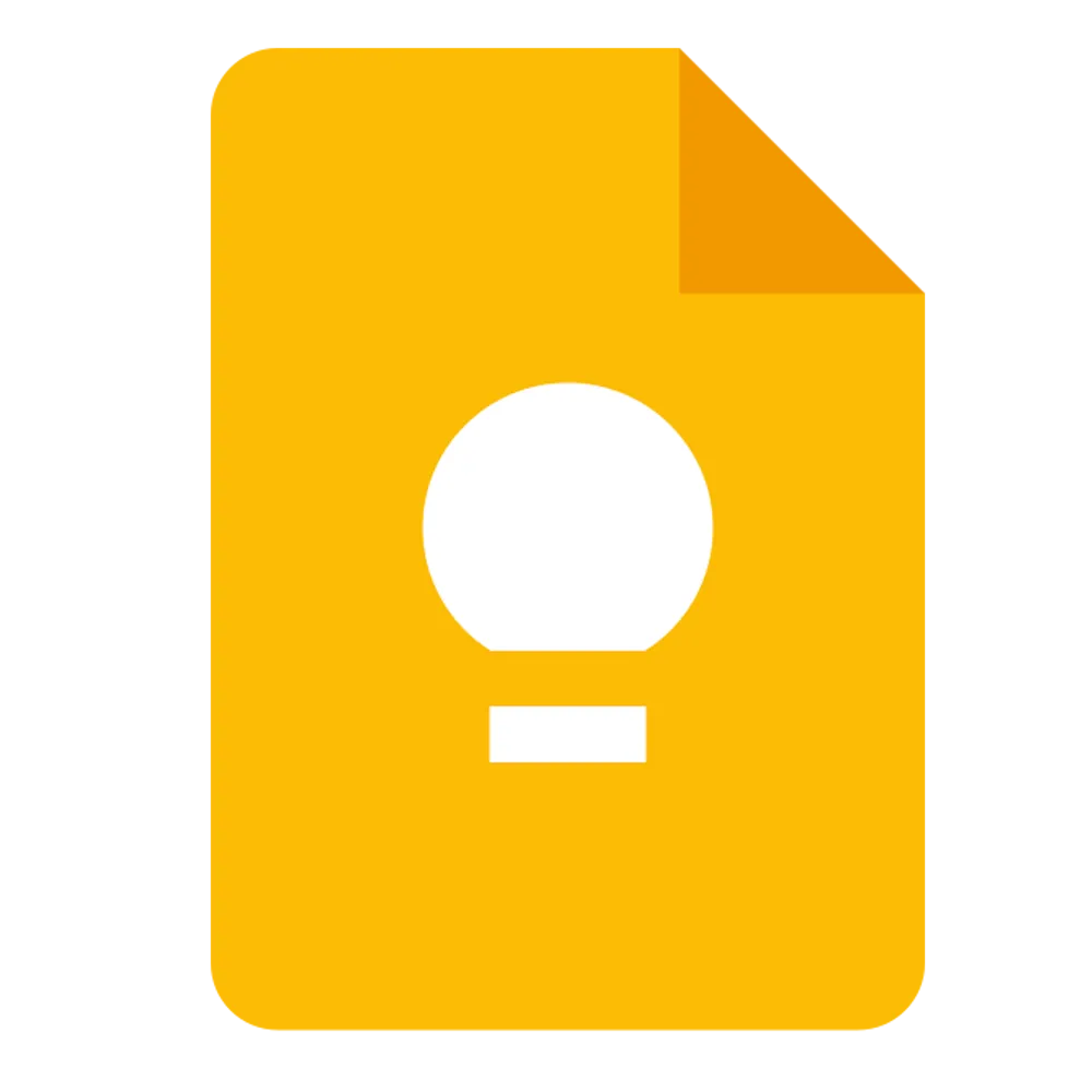 Logo Google Keep đơn giản và dễ nhận biết
