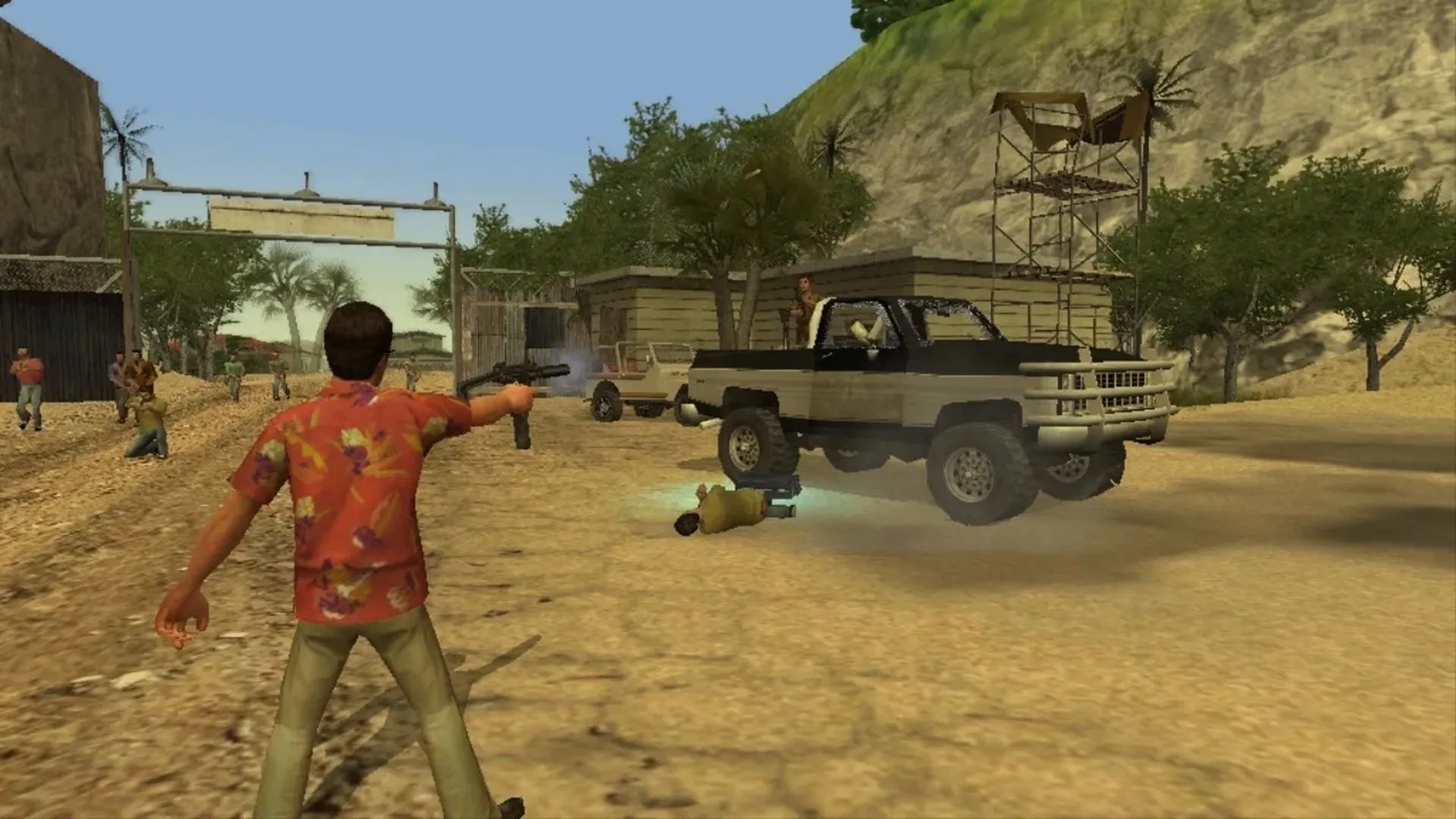 Một cảnh gameplay từ Scarface: The World is Yours
