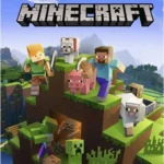 Thế giới khối hộp Minecraft với cảnh quan đa dạng và nhân vật game