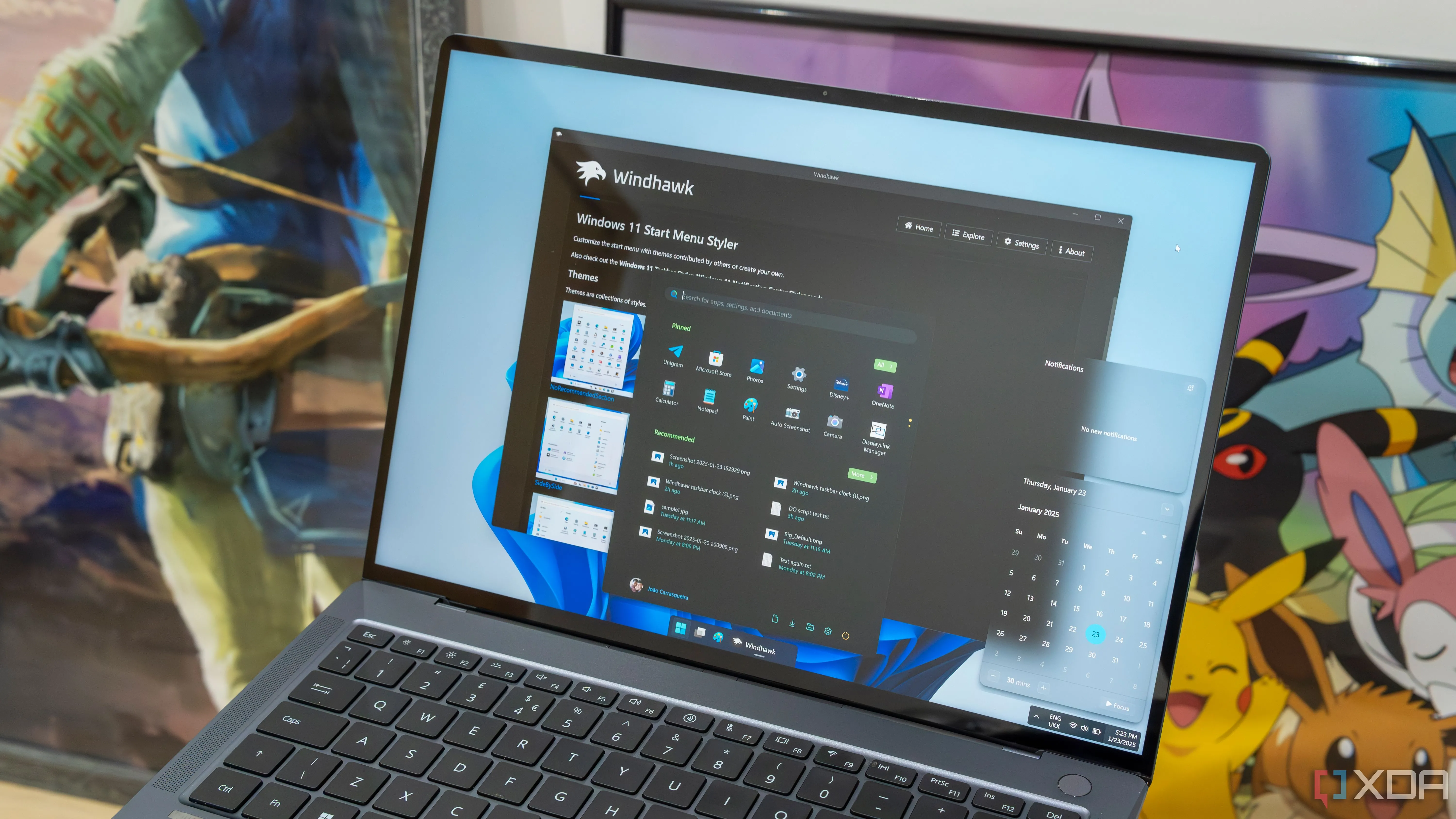 Tổng hợp các tùy biến giao diện Windows 11 thông qua nhiều bản mod khác nhau của Windhawk