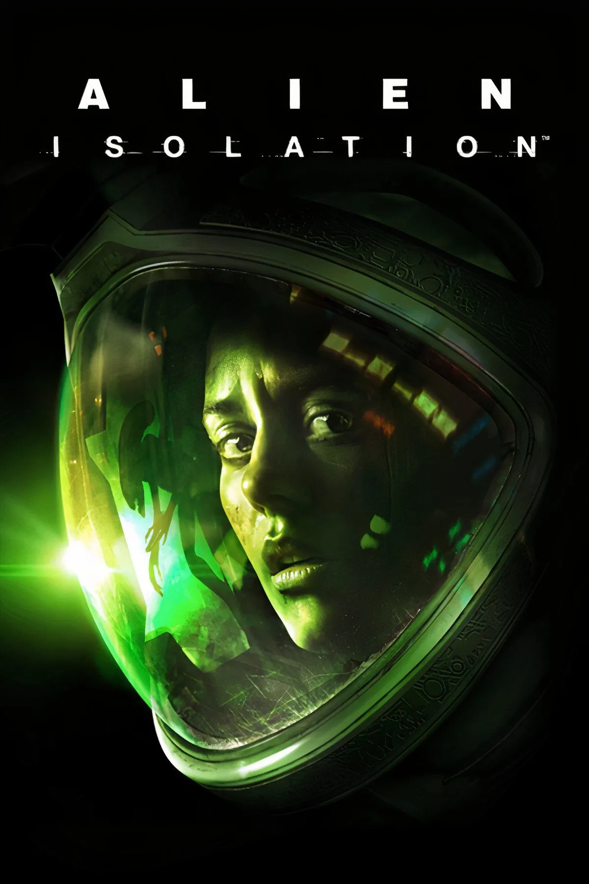 Amanda Ripley lẩn trốn Xenomorph trên trạm không gian Sevastopol trong game Alien Isolation