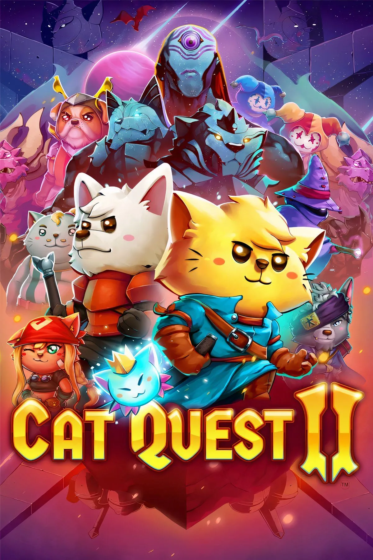 Ảnh bìa chính thức của Cat Quest II, game phiêu lưu hành động đang miễn phí trên Epic Games Store