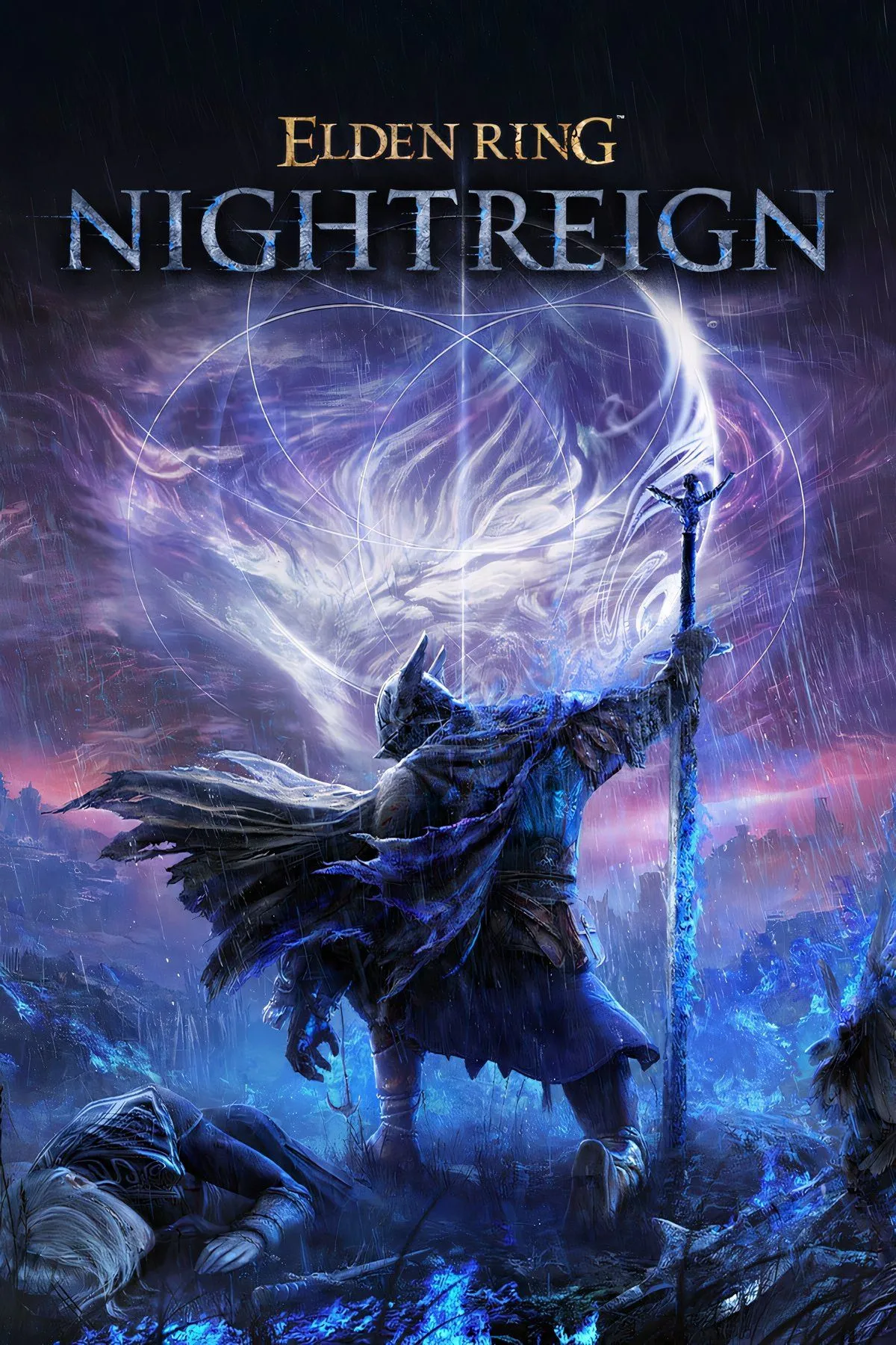 Ảnh bìa của game Elden Ring Nightreign, một tựa game roguelite hành động nhiều người chơi