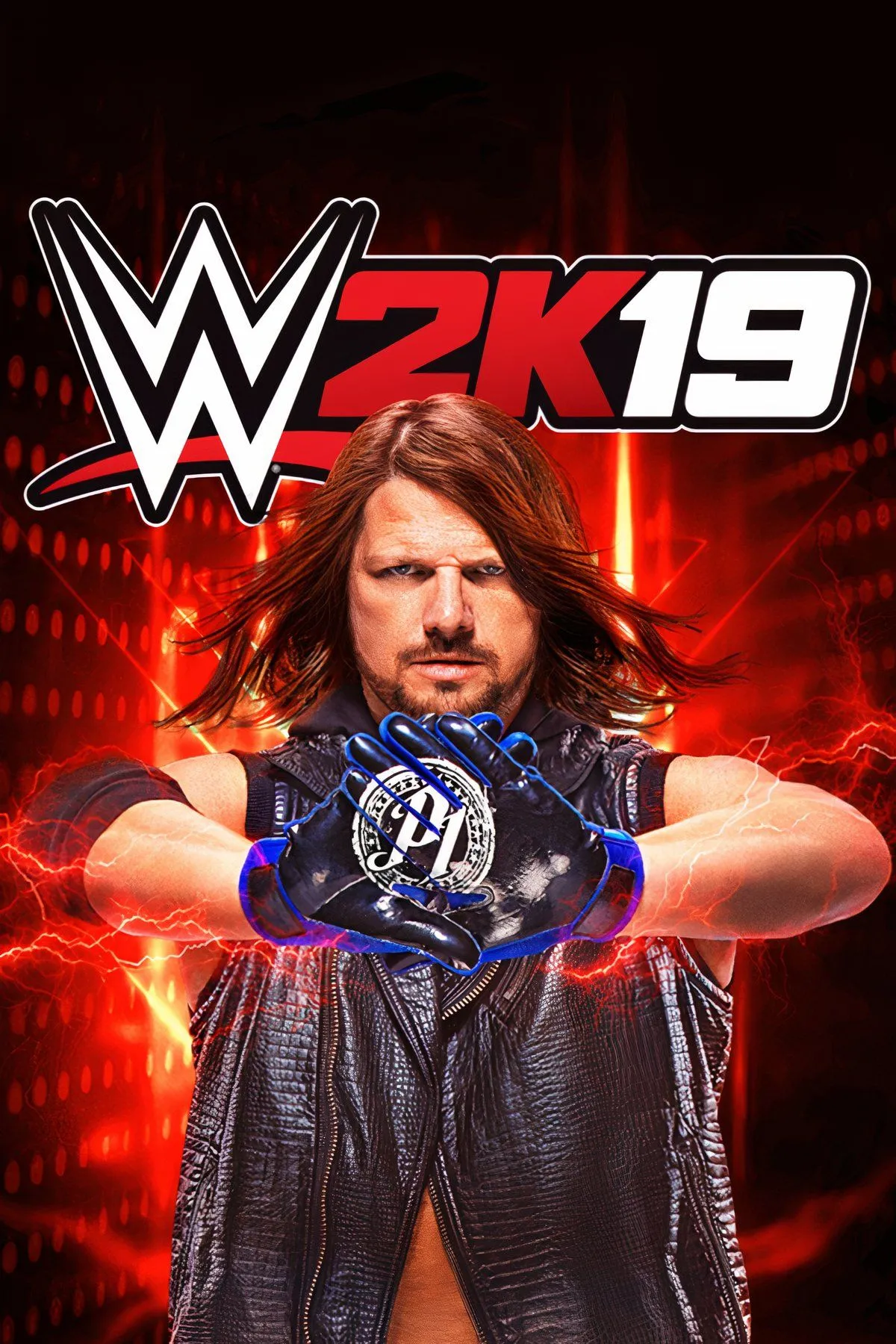 Ảnh bìa game WWE 2K19 giới thiệu các đô vật nổi bật