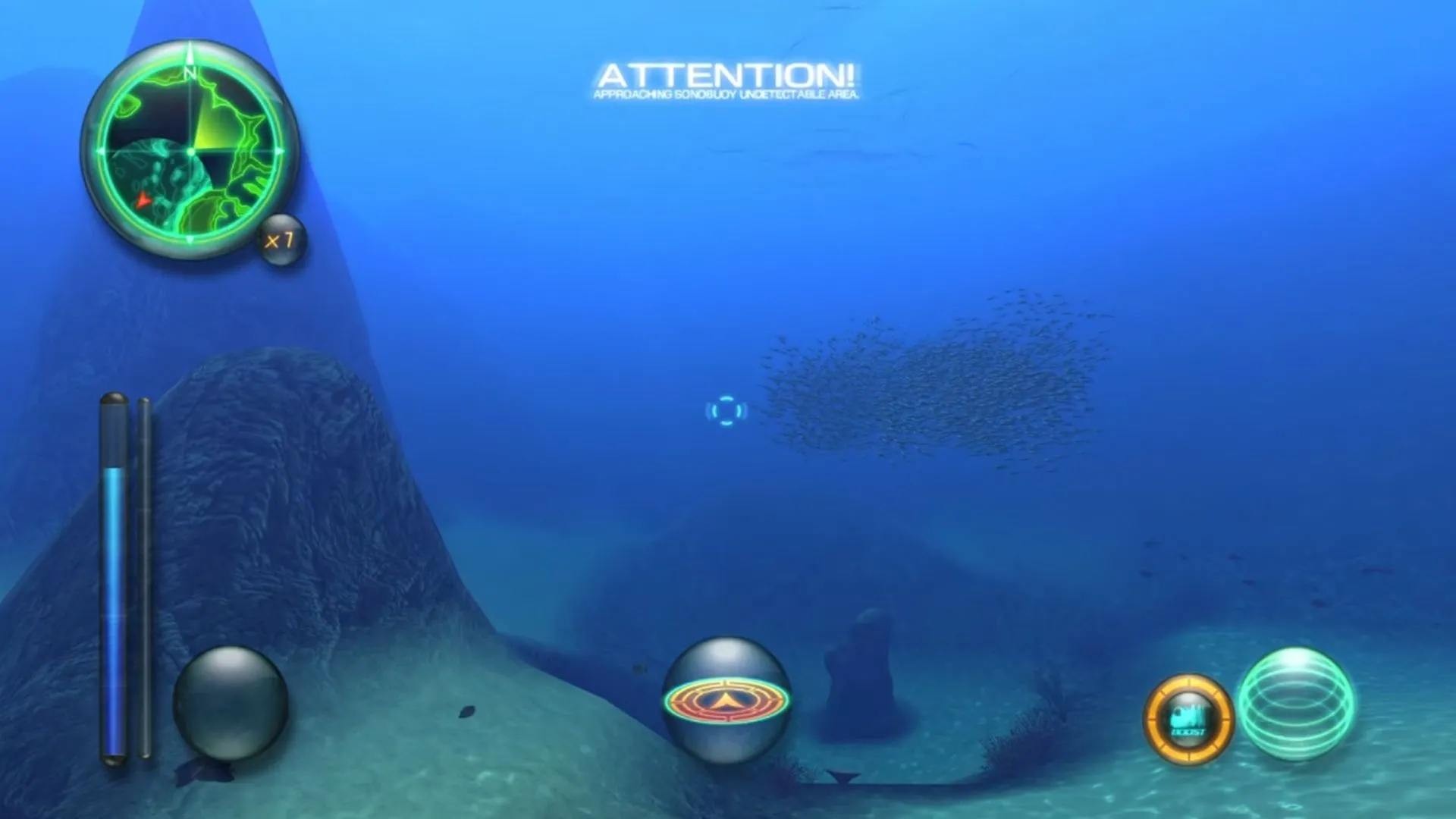 Ảnh chụp màn hình gameplay của Aquanaut's Holiday: Hidden Memories trên PS3
