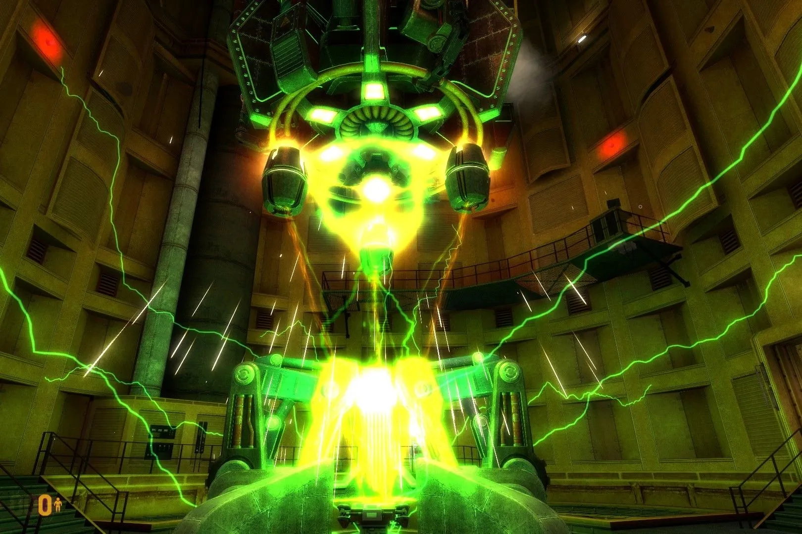 Ảnh chụp màn hình từ game Black Mesa, một tựa game được đánh giá cao và có tầm ảnh hưởng trong lịch sử game
