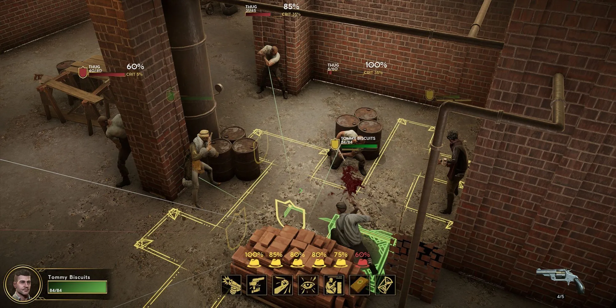 Ảnh minh họa game Empire of Sin với nhân vật trong bối cảnh thành phố