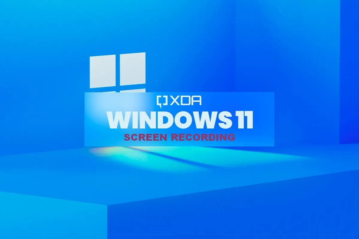 Ảnh minh họa tính năng ghi màn hình tích hợp sẵn trên Windows 11, đối trọng với khả năng quay GIF/video của ShareX