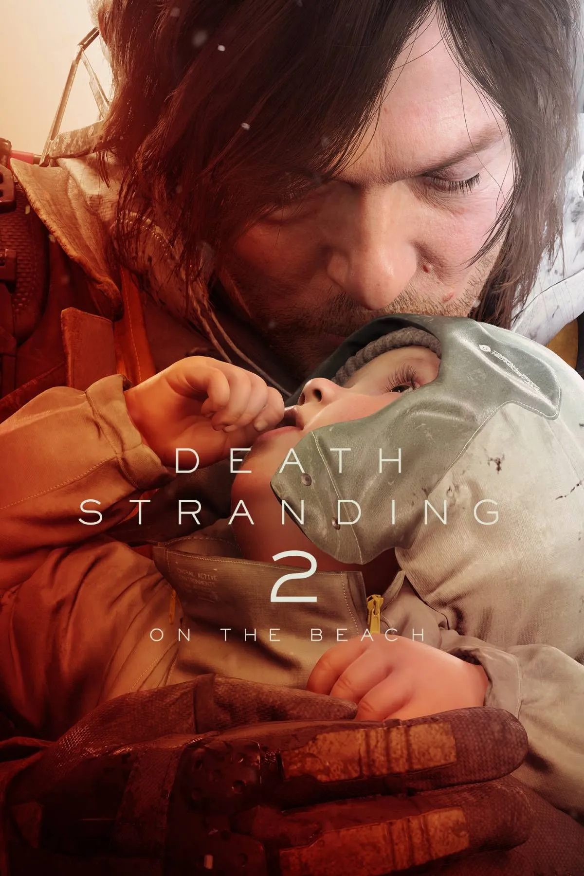 Artwork chính thức của Death Stranding 2: On the Beach, với các nhân vật trung tâm chuẩn bị cho cuộc hành trình mới