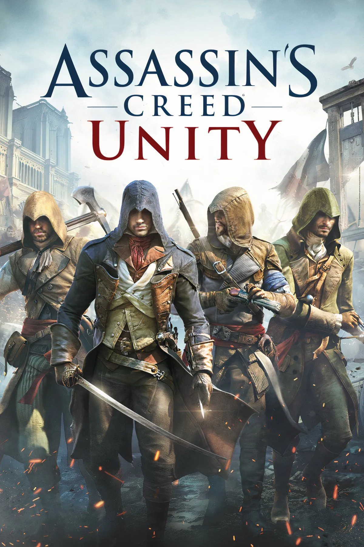 Bản đồ Paris sống động trong Assassin's Creed Unity, biểu tượng của hệ thống parkour đỉnh cao.