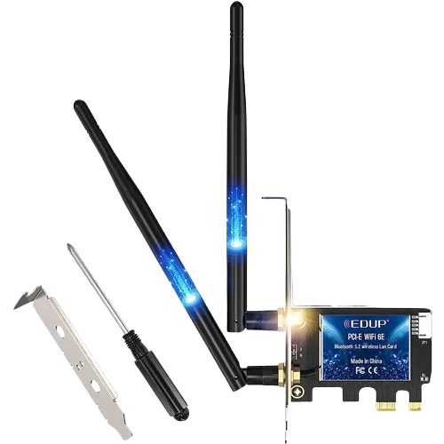 Bản vẽ card WiFi 6E EDUP PCIe