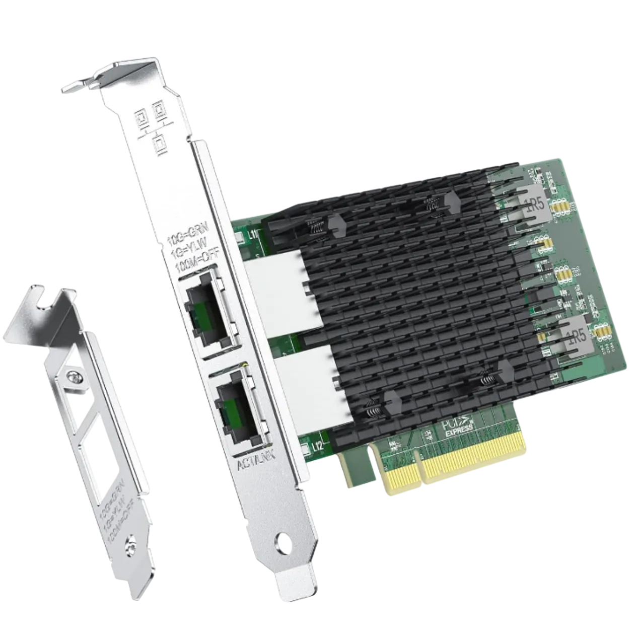 Bản vẽ trong suốt của Card Mạng Ipolex 10GbE