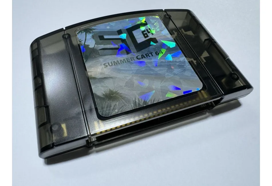 Băng SummerCart64 bán lẻ, flash cart N64 mã nguồn mở mới nhất