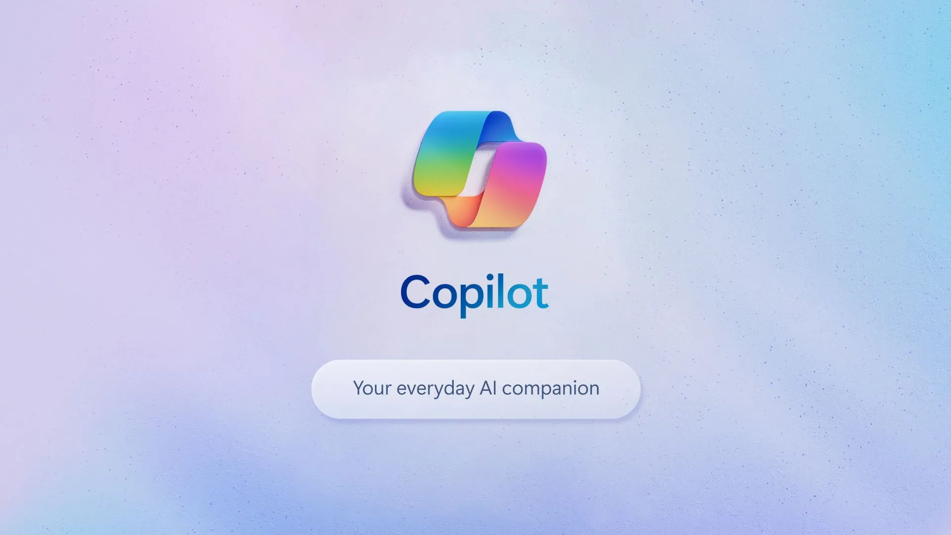 Banner minh họa Microsoft Copilot với logo và giao diện người dùng AI