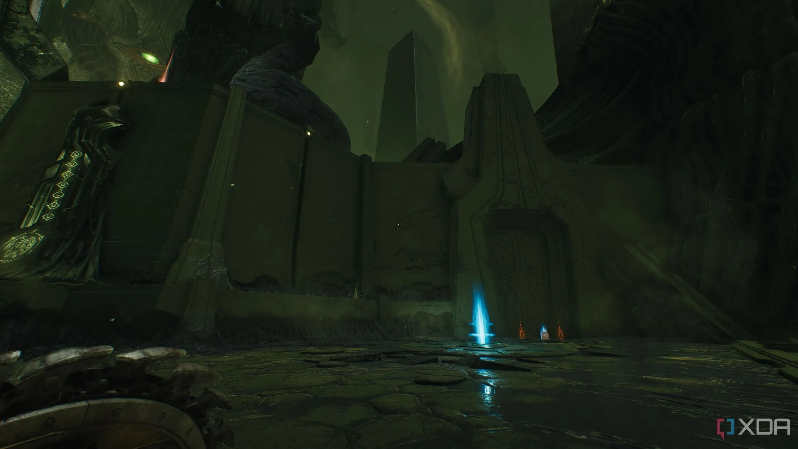 Bệ nhảy đầu tiên trong chương 15 Doom: The Dark Ages