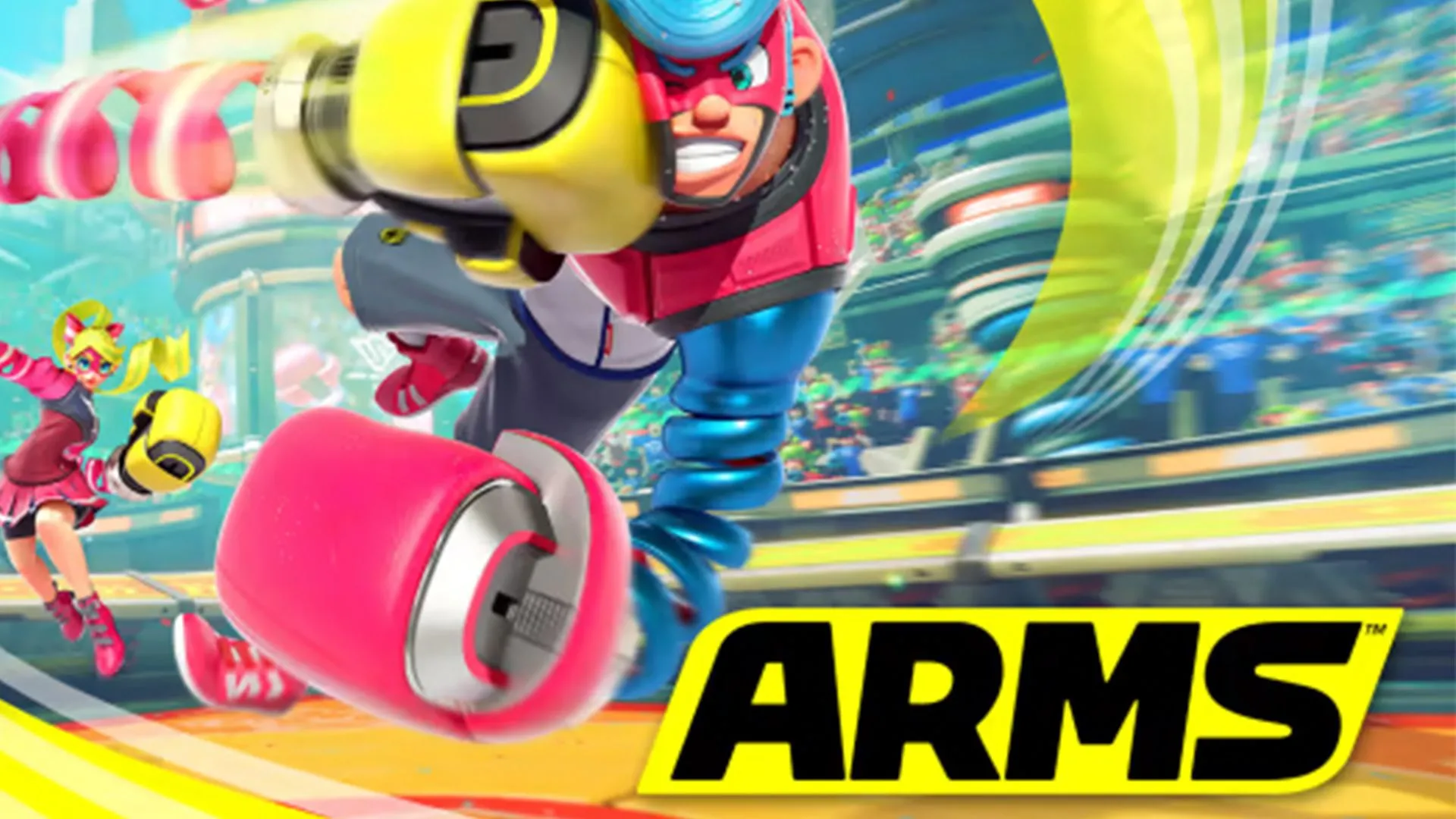 Bìa game ARMS trên Nintendo Switch, một trong những tựa game sẽ nhận bản cập nhật miễn phí trên Switch 2