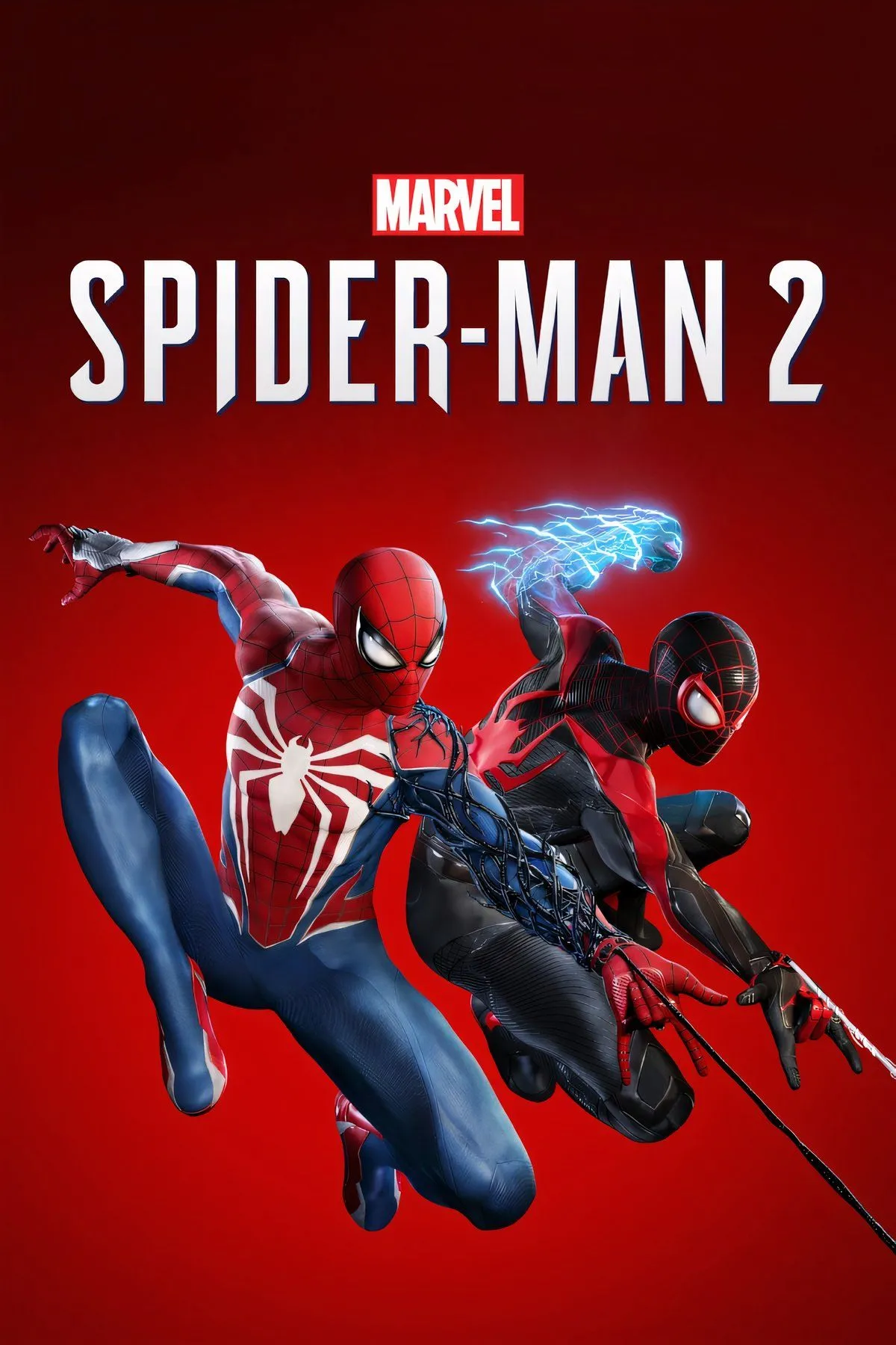 Bìa game Marvel's Spider-Man 2, một ví dụ về bản port PC của PlayStation