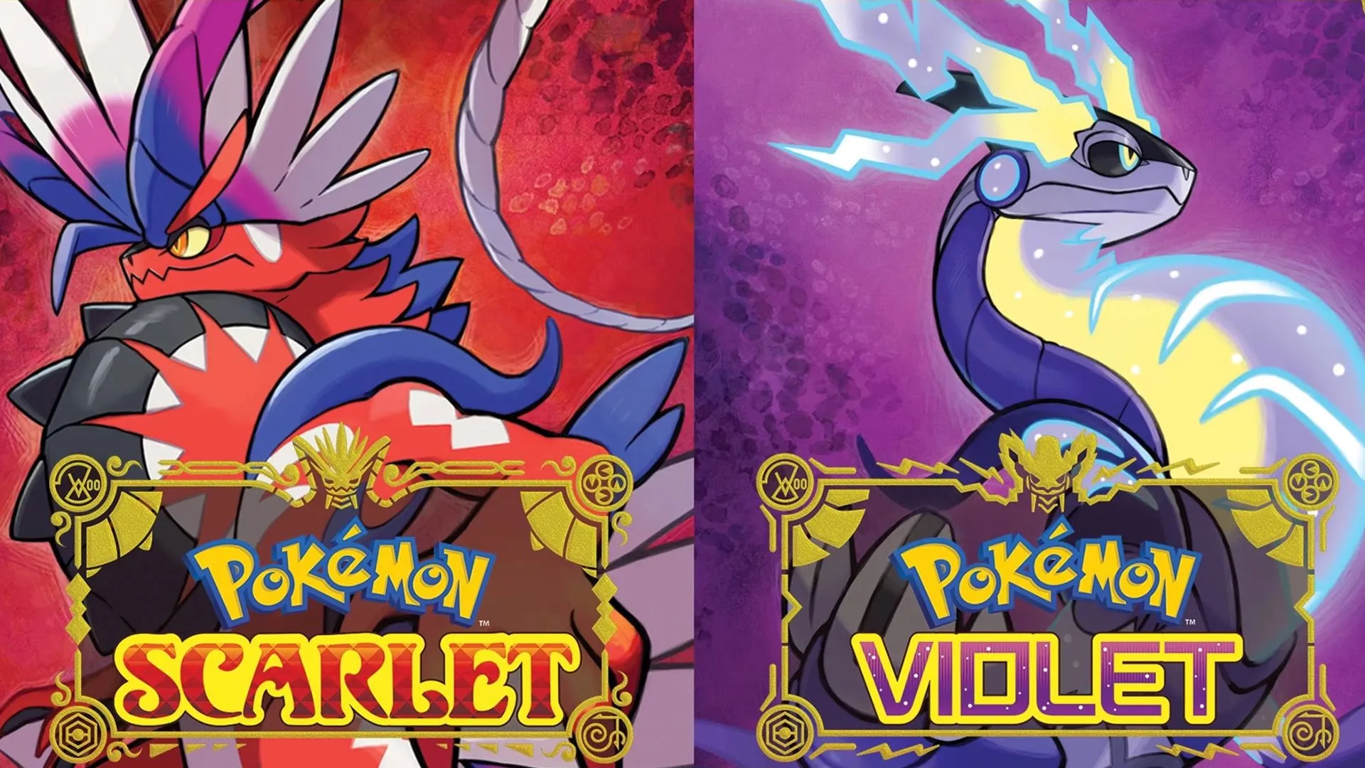 Bìa game Pokémon Scarlet và Pokémon Violet, một trong những tựa game Pokémon sẽ nhận cập nhật miễn phí cho Nintendo Switch 2
