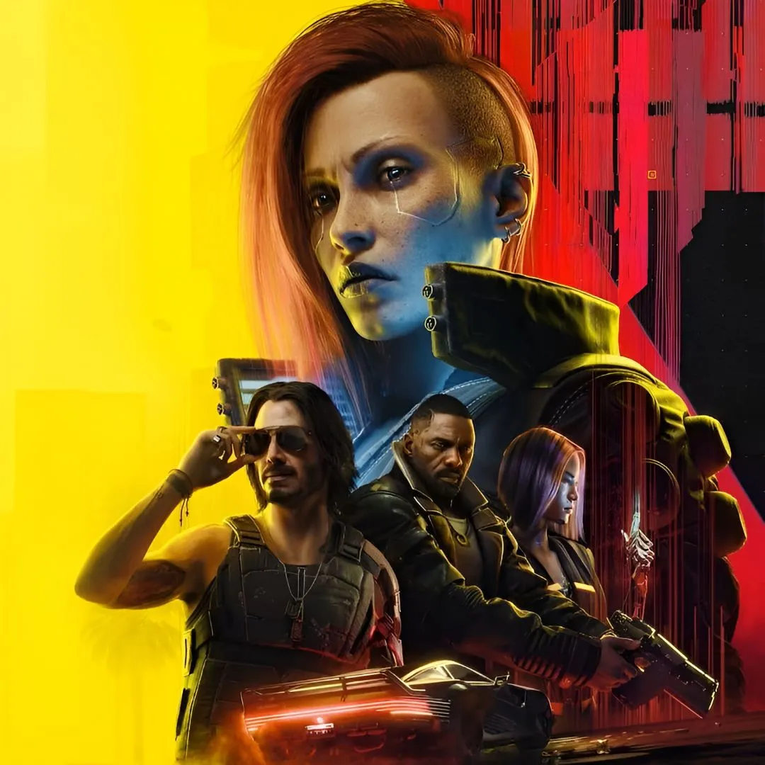 Bìa sản phẩm Cyberpunk 2077: Ultimate Edition, bao gồm game gốc và bản mở rộng Phantom Liberty, mang đến trải nghiệm cốt truyện hoàn chỉnh và sâu sắc.