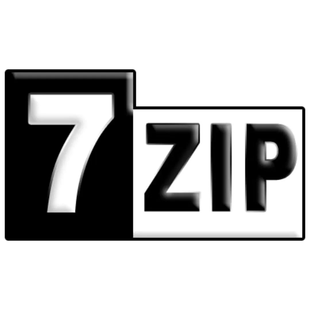 Biểu tượng 7-Zip, công cụ nén và giải nén file hiệu quả và hoàn toàn miễn phí