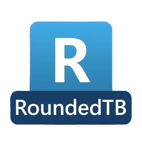 Biểu tượng logo của RoundedTB, công cụ tùy chỉnh giao diện thanh tác vụ Windows 11