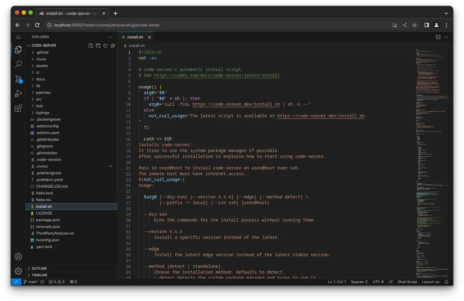 Biểu tượng VS Code Server chạy trong môi trường Docker container giúp phát triển mọi lúc mọi nơi
