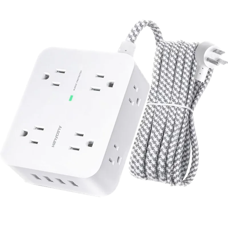 Bộ chia điện có tính năng chống sốc điện (surge protector) giúp bảo vệ linh kiện PC khỏi quá áp