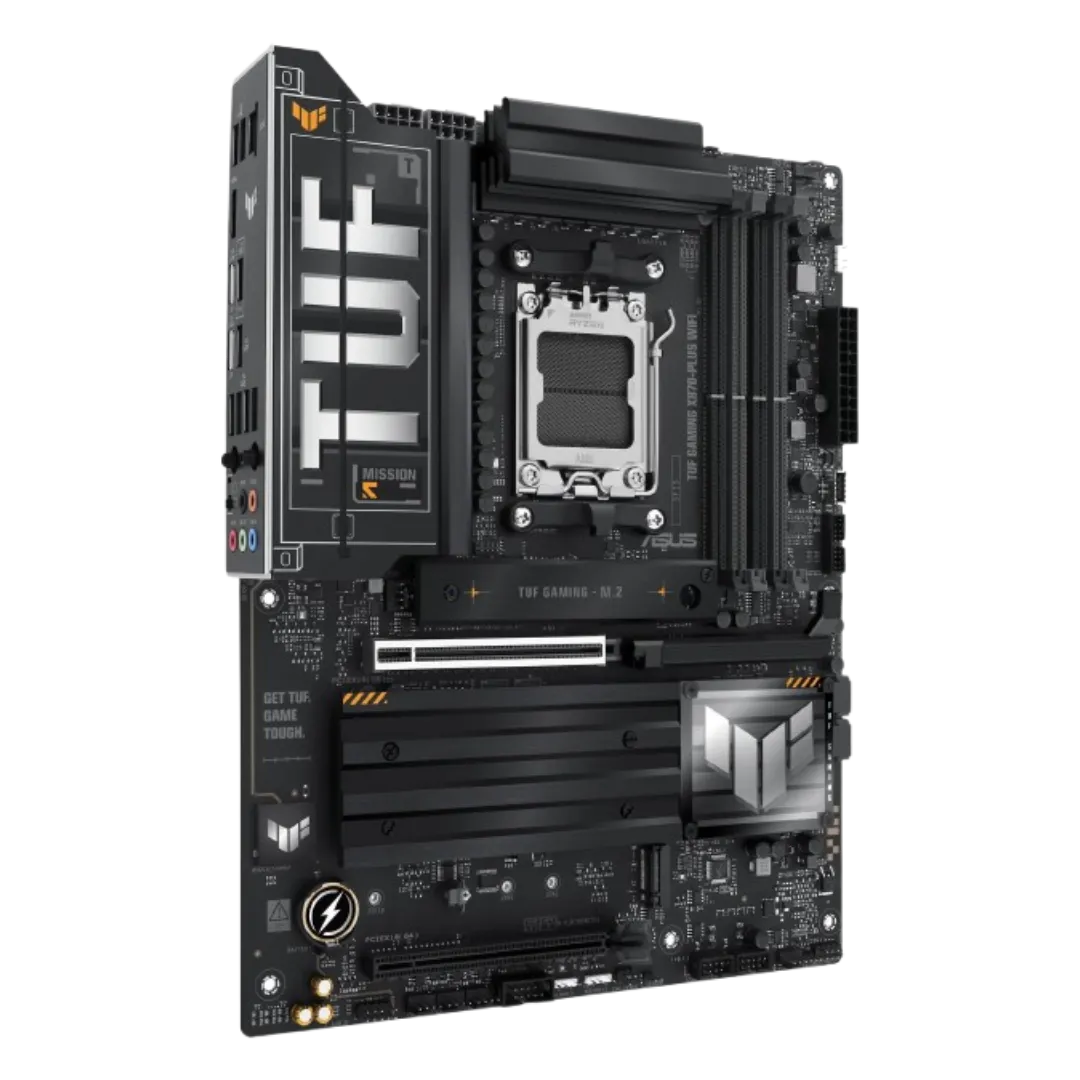 Bo mạch chủ Asus TUF Gaming X870-Plus WiFi với giải pháp VRM 19 phase và 80A