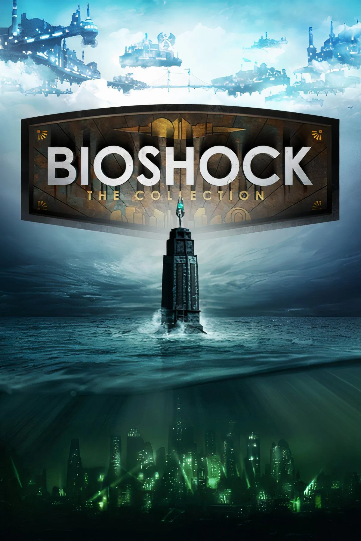 Bối cảnh thành phố dưới nước Rapture đầy bí ẩn và u ám trong BioShock