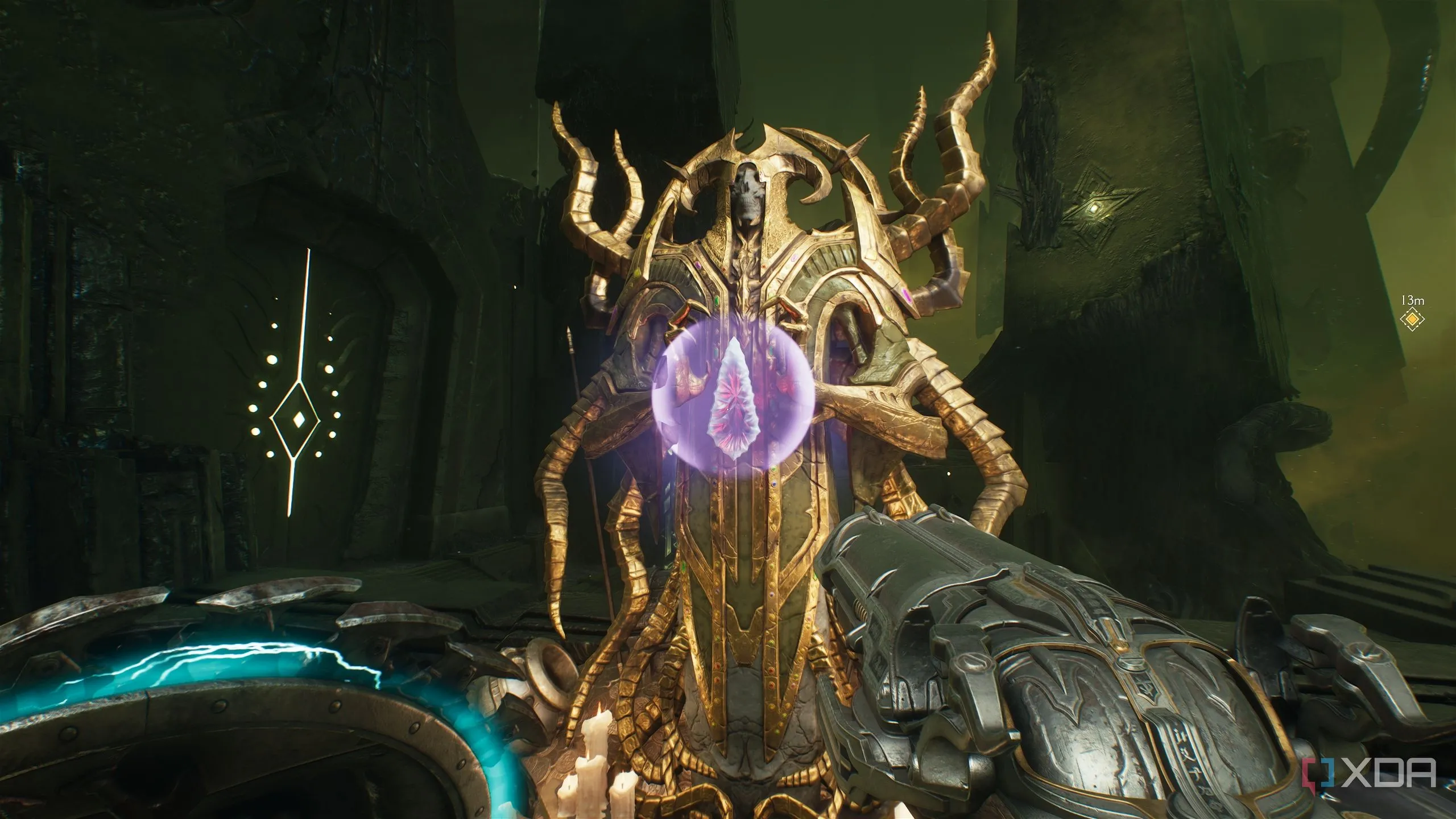 Bức tượng Đá Wraithstone trong chương 15 Doom: The Dark Ages